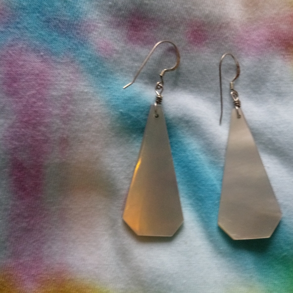 Orange Spiny Oyster,green Turquoise & Mother of Pe - Picture 3 of 4